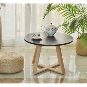 원목좌식테이블 감성 책상 60cm 엔틱 침실 원목테이블 거실 낮은 사이드테이블 좌식테이블