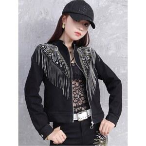 아랑 고고장구 공연복 화려한 댄스복 긴바지 장구 의상 무대복 스팽클