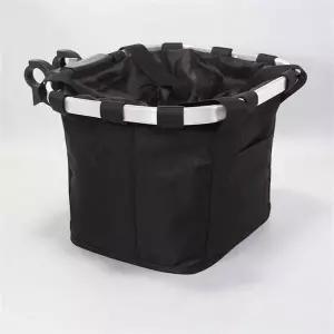 자전거 바구니 달기 삼천리 캐리어 접이식 짐받이 철제 프레임 라탄 장바구니