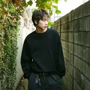 플루크 어반 스트레이트 크롭 맨투맨 티셔츠 FMT900C