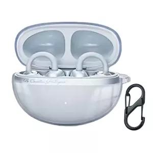 QCY 크로스키 C50 TPU 젤리 투명 키링 케이스 Crossky 오픈 이어 실리콘 보호 커버