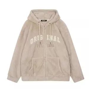 공용)  쉐파플리스 아플리케 포인트 후드집업_AM4WIZ842-LE