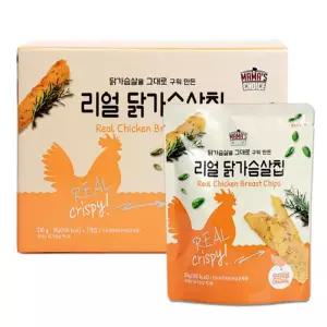 마마스초이스 리얼 닭가슴살 칩 오리지널 210g