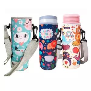 빠띠라인 어깨끈 물병 주머니 네오플렌 스트랩 타입/보온/보온병/파우치/보냉/등산/물통/가방/끈물병/보틀