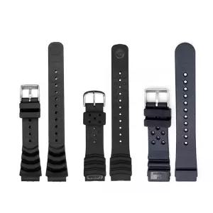 세이코 정품 레진 밴드 3종 (우레탄밴드 18mm 20mm 22mm )