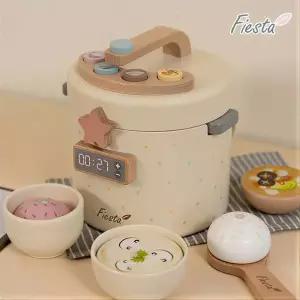 [보리보리/피에스타]피에스타 원목 소꿉놀이 멀티쿠커 밥솥 세트