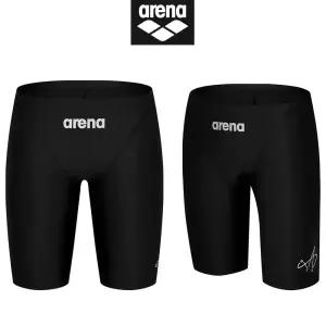 [정품] 아레나(ARENA) 남성일반수영복 A5FM1PM15 사인에이 4부 사각 블랙 95, 100, 105, 110 사이즈 실내수영장 수영강습 수영훈련 폴리백 