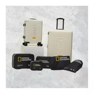 내셔널지오그래픽 NATIONALGEOGRAPHIC 하바나 여행용 캐리어세트 28형 20형 IVORY 158329
