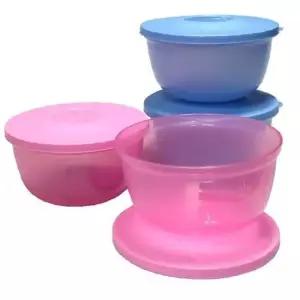 타파웨어 믹싱볼 셀러드볼 과일 야채볼 보울 400ml 4P