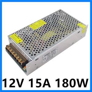 LED 전원 공급 장치 스위칭 전원 공급 장치 소스 변압기 100-240V AC DC SMPS DC 12V 15A 180W
