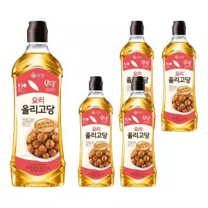 큐원 요리 올리고당 1.2kg 5개 식사 분식 즉석요리 정식 한식 외식