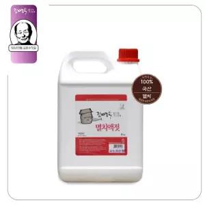 대한민국 수산명인 김명수젓갈 멸치액젓 5L