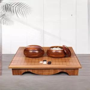 바둑판 오목판 보드게임 세트 기원 정통 취미 교육용