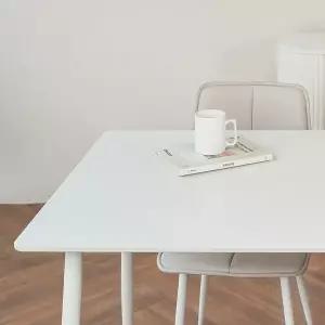 [신세계라이브쇼핑]동서가구 해브 포세린 통세라믹 4인 식탁테이블 (의자미포함) DF927703