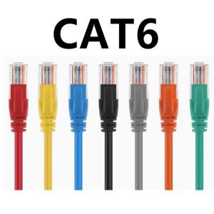 숏 CAT6 RJ45 6 Cat5a UTP 이더넷 네트워크 라우터 모뎀 케이블 남성-남성 패치 LAN 코드 15cm 30cm