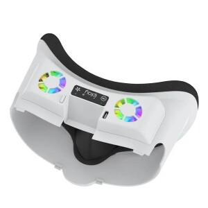 [호환품]Meta Quest 3 VR 냉각 팬용 Oculus 3용 RGB 쉐이딩 및  팬 안경 안면 마스크용 커버