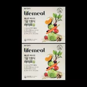 황성주 생식 라이프밀 이롬 뉴밀 플러스 1일 1생식 아침간편식 14포 2박스