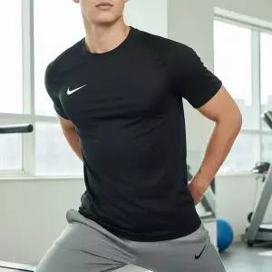 [하프클럽/나이키]나이키 반팔 티셔츠 HV8173-010 드라이 핏 파크 8 저지 헬스 운동 스포츠 단체