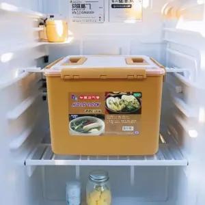 황토 누름 김치통 20L 7-3호 MH-26용용기 밀폐 보관 김장 냉장 장아찌 동치미 핸들