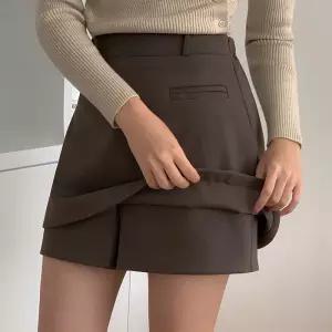 [코코블랑] 니브 밴딩 치마바지