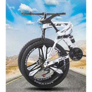 26인치 펫바이크 접이식 광폭 속도 자전거 엠티비 오프로드 카본