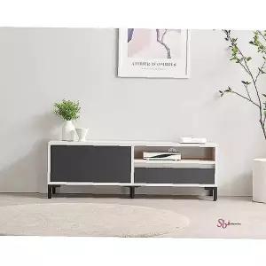 거실장 티비 1200 티비장 낮은 다이 장식장 선반 장 텔레비 서랍장 진열장 모던 수납장cde533