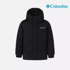 키즈 심플 숏 패딩 자켓_블랙 (C54-YKD303)