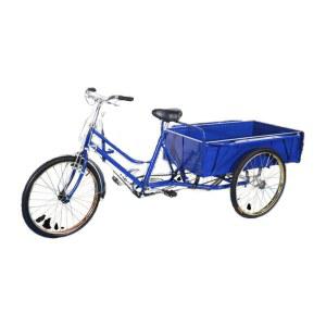수레 자전거 성인용 화물운반 색상 정의 3륜 화물 리어카 전시회 경량 시골
