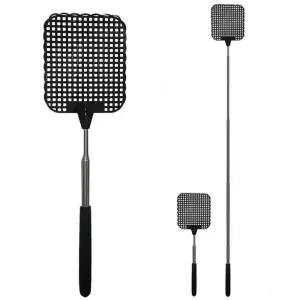 [룽스]길이조절 파리채 벌레 긴파리채 포충기 채