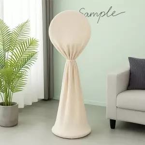 선풍기 커버 덮개 보관 스탠드 아이보리