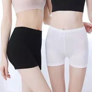 여자 학생 짧은 속바지 이너 무지 숏팬츠 허리 밴딩 WF52AC3