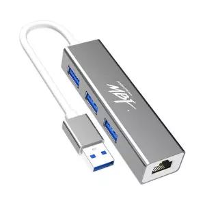 엠비에프 USB 3.0 A to 3포트 허브 겸용 기가비트 유선 랜카드 MBF-U303LLANCARD LAN USBLAN USB20