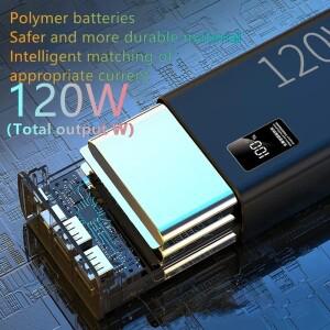 코코구 Xiaomi 초고속 충전용 120W 보조베터리 300000mAh 휴대폰 노트북용 외부 배터리용 초대형 용량