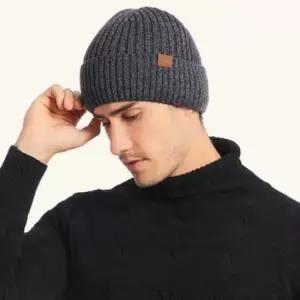 스님모자 남자 겨울 외출 패션 모자 융털 안감 비니