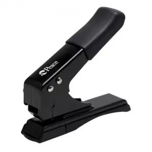 피스코리아 평화 편한 1공펀치 힘절약 1홀 펀치 펀칭기 타공기 6mm 20매 타공 블랙