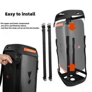 파티박스 110 스피커용 여행용 케이스 EVA 보호 교체 커버 듀얼 숄더 스트랩 포함