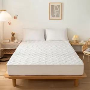 뽀송뽀송 누빔패드와 매트리스커버가 하나된 누빔 침대매트리스커버 촘촘제작으로 진드기 침투불가 (싱글, 퀸)