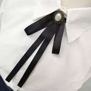 고급 옷핀 리본 브로치 뱃지 대학생 졸업 입학 학예회-WFIK785