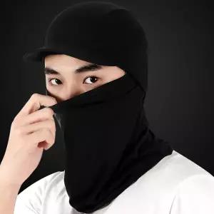 남성 등산 모자 스포츠 가리개 남녀공용 남성 자외선 차단 모자 햇빛 마스크 쿨링 안면 두건 골프 활동