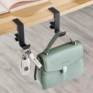 ( )책상 가방걸이 책가방 무타공 초등 초등학생 클램프형 사무실 모자 거치대 휴대용 걸이대 테이블