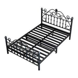 침대 헤드 프레임 방꾸미기 철제 인테리어 싱글 더블 공주 핑크