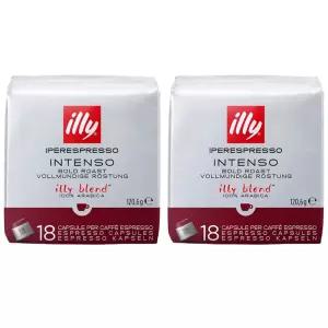 일리 다크 오피스 홈카페용 인텐소 볼드 로스트 캡슐 커피 18개입 2개