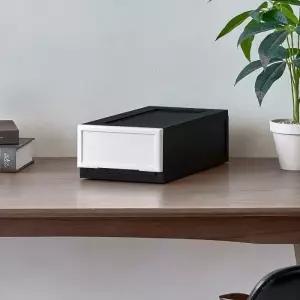 씨밀렉스 래폴드 플라스틱 서랍장 던블랙 에디션 200x120x420 1단