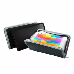 영수증 아코디언 바인더 파우치지갑 통장보관 통장케이스 월렛파우치 통장수납