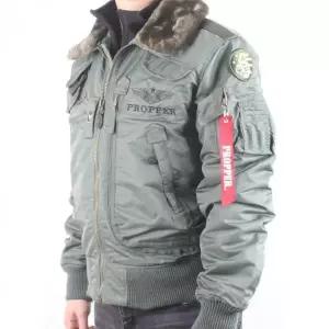 [골드스마일]국방용 밀리터리 항공 점퍼 군용 털안감 자켓