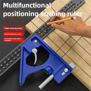 목공 직각 이동식 코너 L자형 90도 고정밀 롱 보드 자 다기능 조합