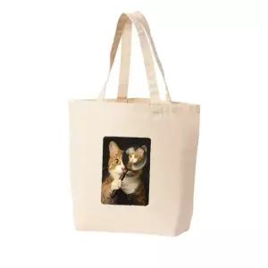 에코백 다양한 사이즈 돋보기 고양이 CATS EYE 프린트에코백