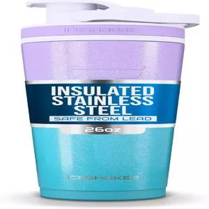 ICE SHAKER 스테인리스 보온보냉 쉐이커 보틀 26oz 머메이드 트위스트 교반기 단열 물병 프로틴쉐이크