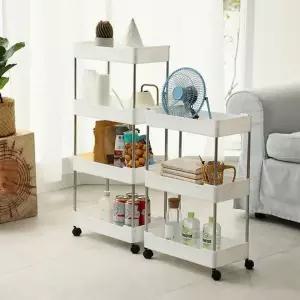 [골드스마일]코너선반 틈새 트레이 화장대 서랍 정리