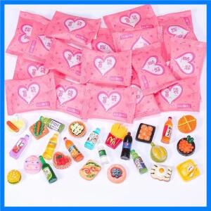 10-50개 스타일 가방 미니어처 음식 장난감 미니 모델 장난감 시뮬레이션 슈퍼마켓 간식 음료 와인 병 보석